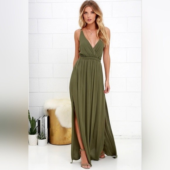 Lulus Dresses & Skirts - Lulus Size XXS Olive Green Dress